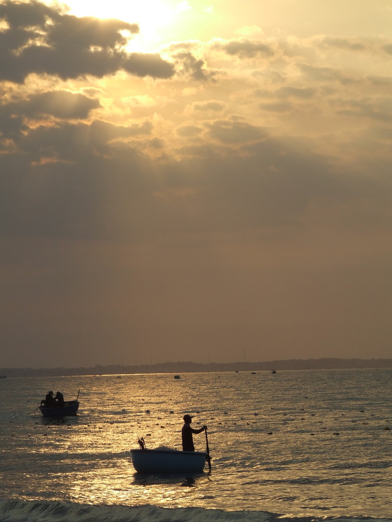 Fisherman in Mui Ne, Vietnam