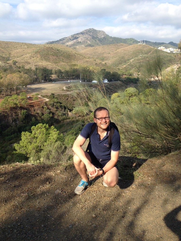 A hike in the beautiful mountains of Benahavis, Spain